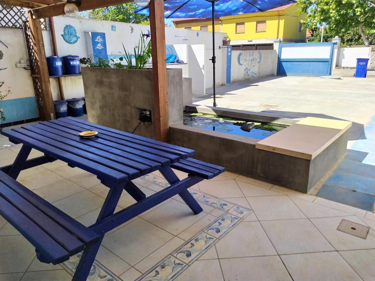 B&B Luna Blu Carbonia Bagian luar foto